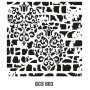 Kolaj Model GCS003 Grunge Duvar Stencil 45x45cm