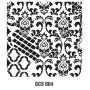Kolaj Model GCS004 Grunge Duvar Stencil 45x45cm