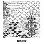 Kolaj Model GCS012 Grunge Duvar Stencil 45x45cm