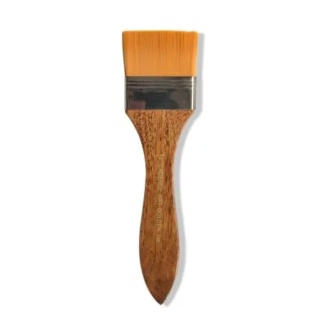 Cadence CA726 Silk paintbrush with gold ground 2''