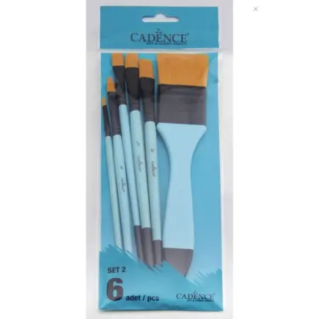 Cadence  Brush Set 6 pcs SET2