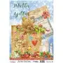 Model 752 New Year Cadence Rice Decoupage Paper 30x42cm.