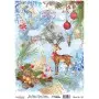 Model 757 New Year Cadence Rice Decoupage Paper 30x42cm.