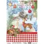 Model 758 New Year Cadence Rice Decoupage Paper 30x42cm.