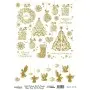 SD006 Gold Magic Touch Rubon 30x42cm