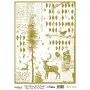 SD002 Gold Magic Touch Rubon 30x42cm