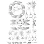 SD009 Silver Magic Touch Rubon 30x42cm