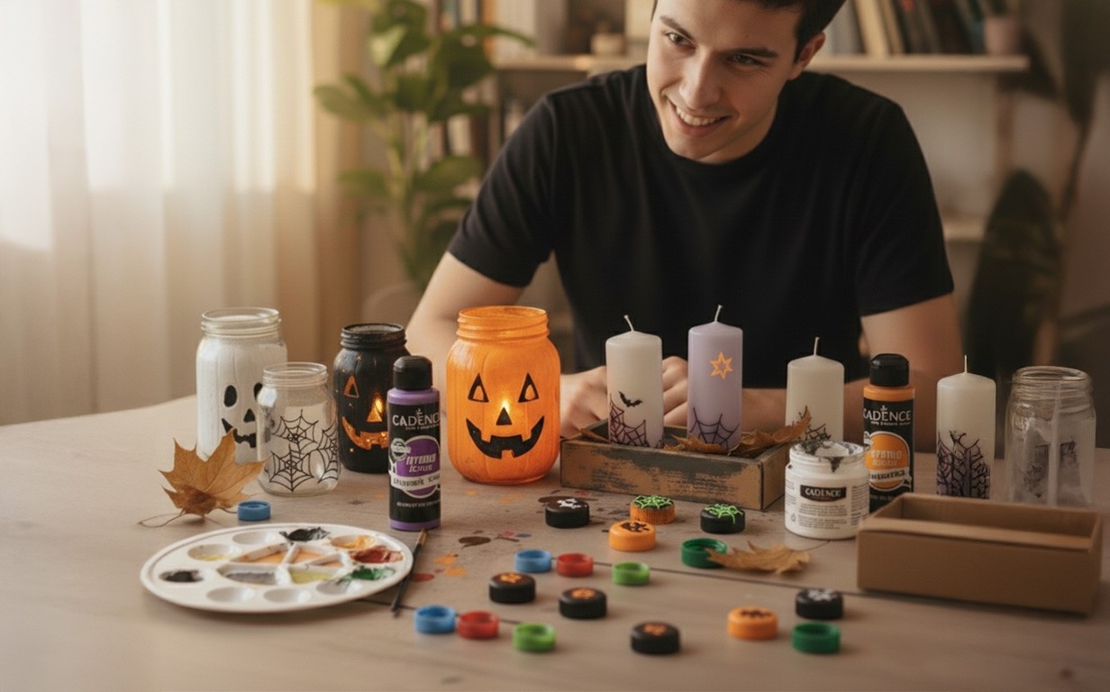DIY Halloween Decorations: Transform Everyday Items with Cadence Paint